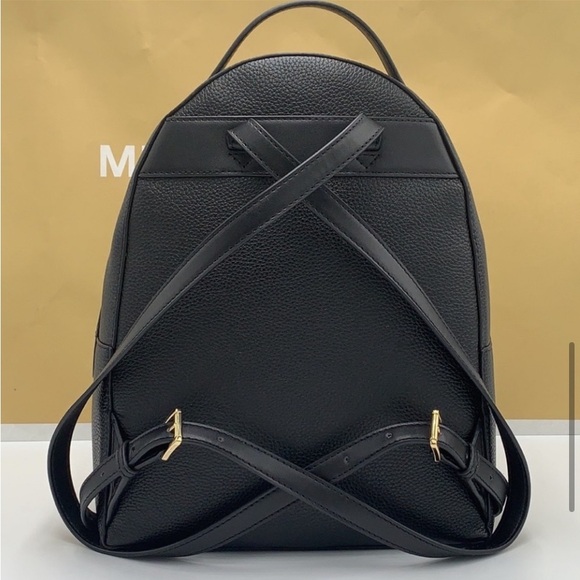 Michael Kors NWOT black leather backpack - Picture 3 of 5